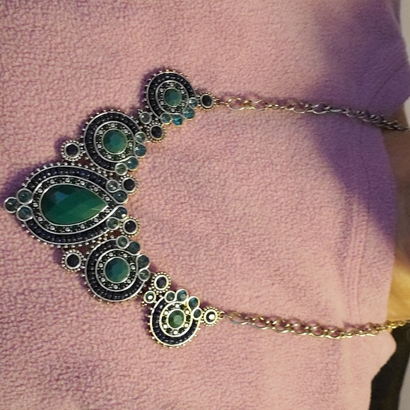 Reversible multiple length statement necklace - Picture 6 of 7